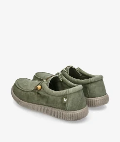 Hombre Walk in Pitas Zapatos Casual*Zapatos casual WP150 WALLABY WASHED en caki