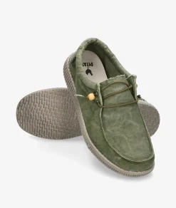 Hombre Walk in Pitas Zapatos Casual*Zapatos casual WP150 WALLABY WASHED en caki