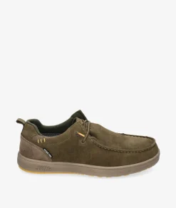 Hombre Walk in Pitas Zapatos Casual*Zapatos casual ARAL en serraje kaki