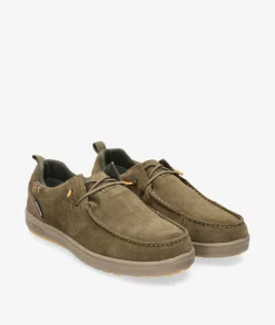 Hombre Walk in Pitas Zapatos Casual*Zapatos casual ARAL en serraje kaki