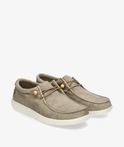 Hombre Walk in Pitas Zapatos Casual*Zapatos casual WP150 WALLABY WASHED en topo