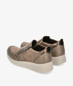 Mujer Amarpies Zapatos Confort*Zapatos confort 29351 en topo