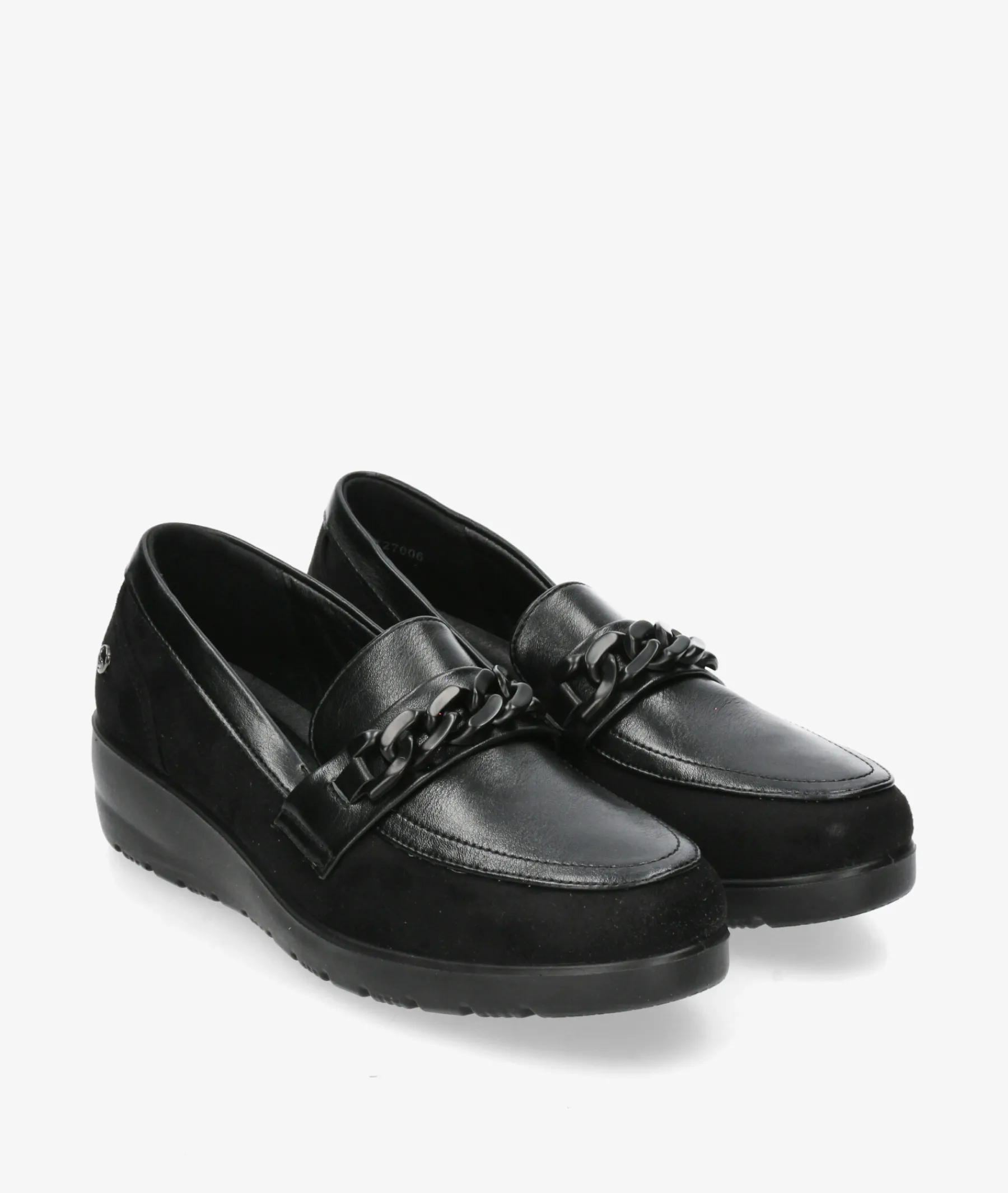 Mujer Amarpies Zapatos Confort|Mocasines*Zapatos confort 27006 en negro
