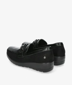 Mujer Amarpies Zapatos Confort|Mocasines*Zapatos confort 27006 en negro
