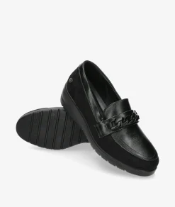 Mujer Amarpies Zapatos Confort|Mocasines*Zapatos confort 27006 en negro