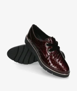 Mujer St Gallen Bluchers Y Zapatos Con Cordones*Zapatos confort St. Gallen ADELE 18-10-11727 en coco