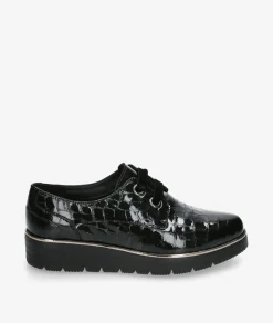 Mujer St Gallen Bluchers Y Zapatos Con Cordones*Zapatos confort St. Gallen ADELE 18-10-11727 en coco