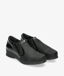 Mujer Valeria´s Zapatos Confort*Zapatos confort 1512 en negro