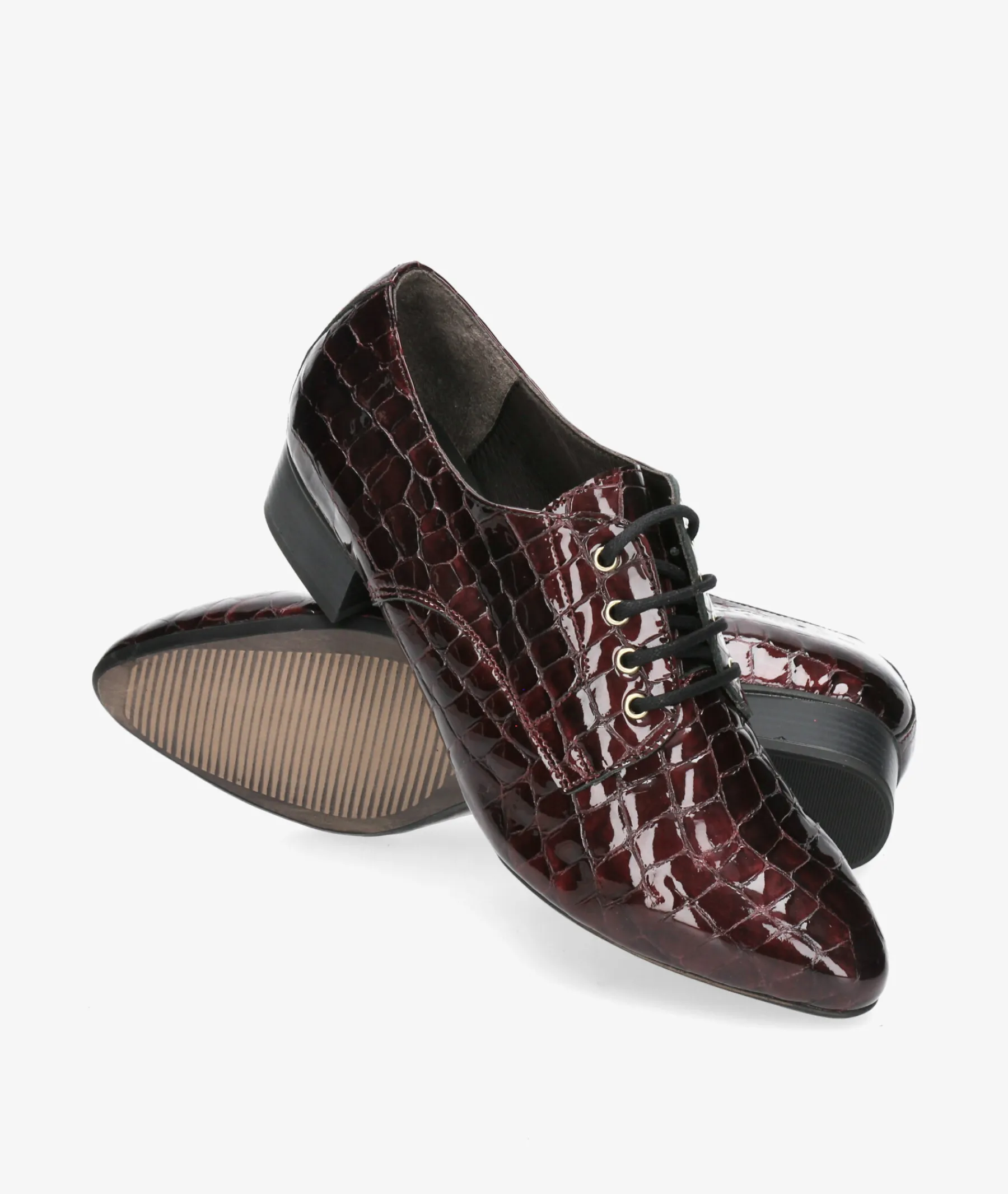Mujer Kénnebec Bluchers Y Zapatos Con Cordones*Zapatos de tacón 684 OJETES en charol