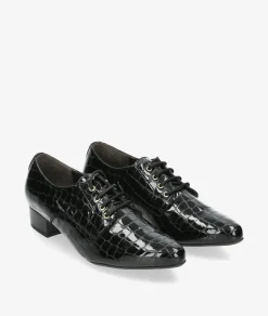 Mujer Kénnebec Bluchers Y Zapatos Con Cordones*Zapatos de tacón 684 OJETES en charol