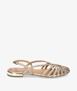 Mujer Gioseppo Bailarinas Y Slippers*Zapatos de vestir HINGHAM en oro