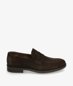 Hombre pabloochoa.shoes Zapatos Casual*Zapatos de vestir 4000 en serraje marrón