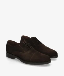 Hombre pabloochoa.shoes Zapatos Casual*Zapatos de vestir 7012 en serraje marrón