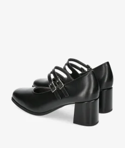Mujer Pitillos Merceditas*Zapatos de vestir 10836 en negro