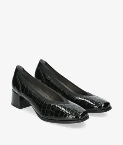 Mujer Pitillos Zapatos De Tacón*Zapatos de vestir 10120 en charol negro