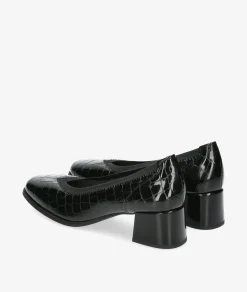 Mujer Pitillos Zapatos De Tacón*Zapatos de vestir 10120 en charol negro