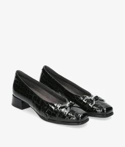 Mujer Pitillos Zapatos De Tacón*Zapatos de vestir 10113 en charol negro
