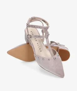 Mujer Stephen Allen Zapatos De Tacón*Zapatos de vestir HARMONIA K1943-C10 en ante