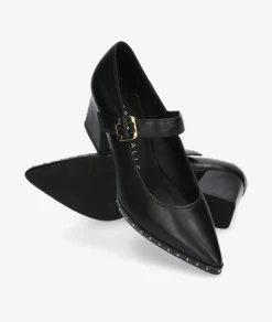 Mujer Stephen Allen Merceditas*Zapatos de vestir LAUR-16 k 19118-6 en negro