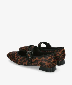 Mujer Stephen Allen Merceditas*Zapatos de vestir LAUR-7 11558-C6 en leopardo