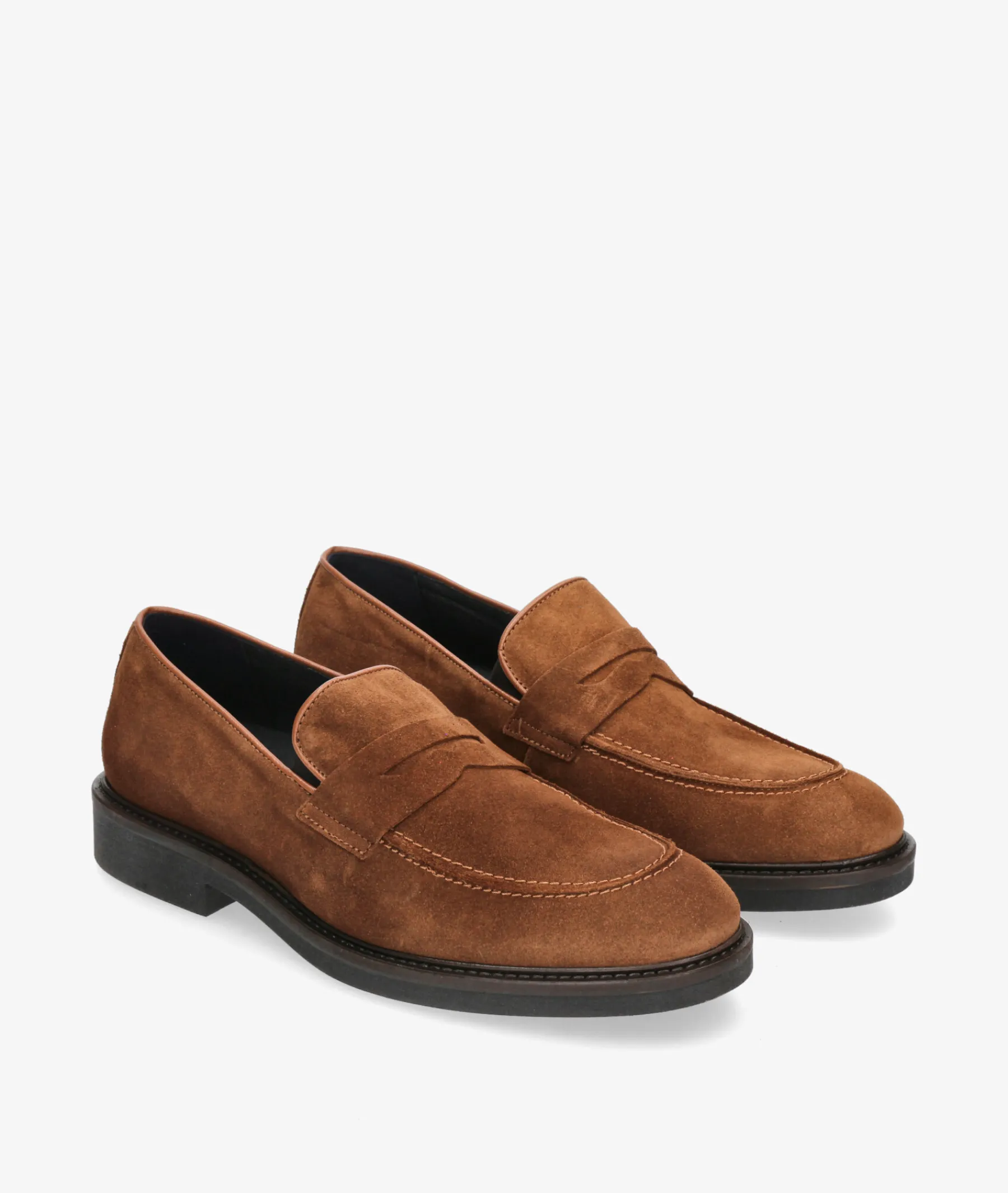 Hombre Traveris Zapatos Casual|Mocasines*Zapatos de vestir 28092 en serraje marrón