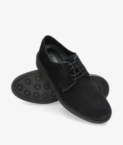 Hombre Traveris Zapatos Casual*Zapatos de vestir 28751 en serraje azul