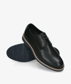 Hombre Traveris Zapatos Casual*Zapatos de vestir 30807 en negro