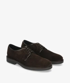 Hombre Traveris Zapatos Casual*Zapatos de vestir 28751 en serraje marrón