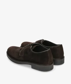 Hombre Traveris Zapatos Casual*Zapatos de vestir 28751 en serraje marrón