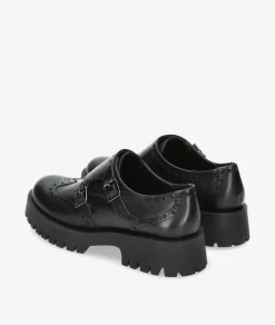 Mujer pabloochoa.shoes Mocasines*Zapatos inglés EVA PARIS 27906 en negro