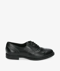 Mujer Funny Lola Bluchers Y Zapatos Con Cordones*Zapatos inglés 1109 en negro