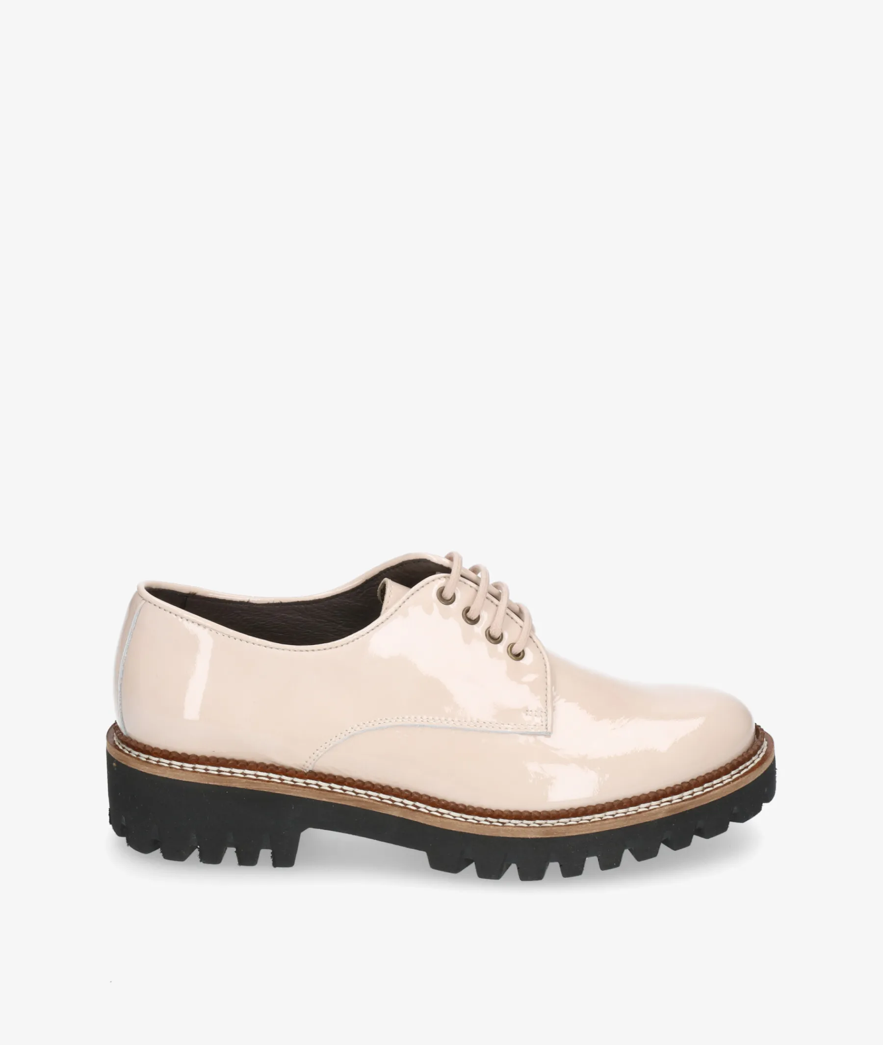 Mujer Kénnebec Bluchers Y Zapatos Con Cordones*Zapatos inglés 7050 en charol