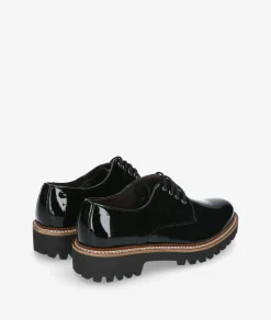 Mujer Kénnebec Bluchers Y Zapatos Con Cordones*Zapatos inglés 7050 en charol