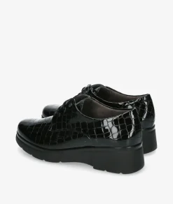 Mujer Pitillos Bluchers Y Zapatos Con Cordones*Zapatos inglés 10751 en coco