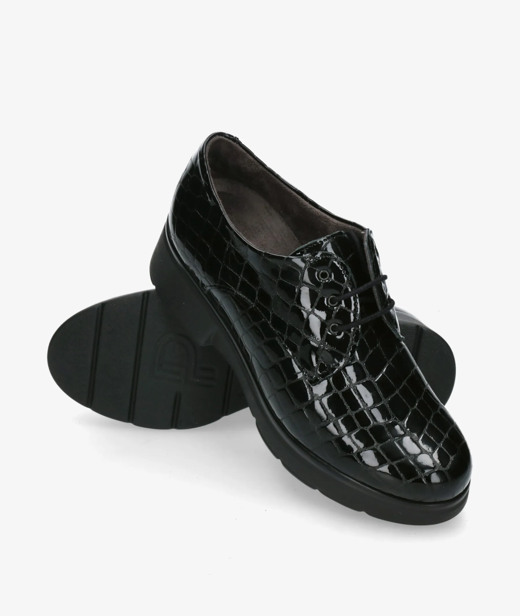 Mujer Pitillos Bluchers Y Zapatos Con Cordones*Zapatos inglés 10751 en coco
