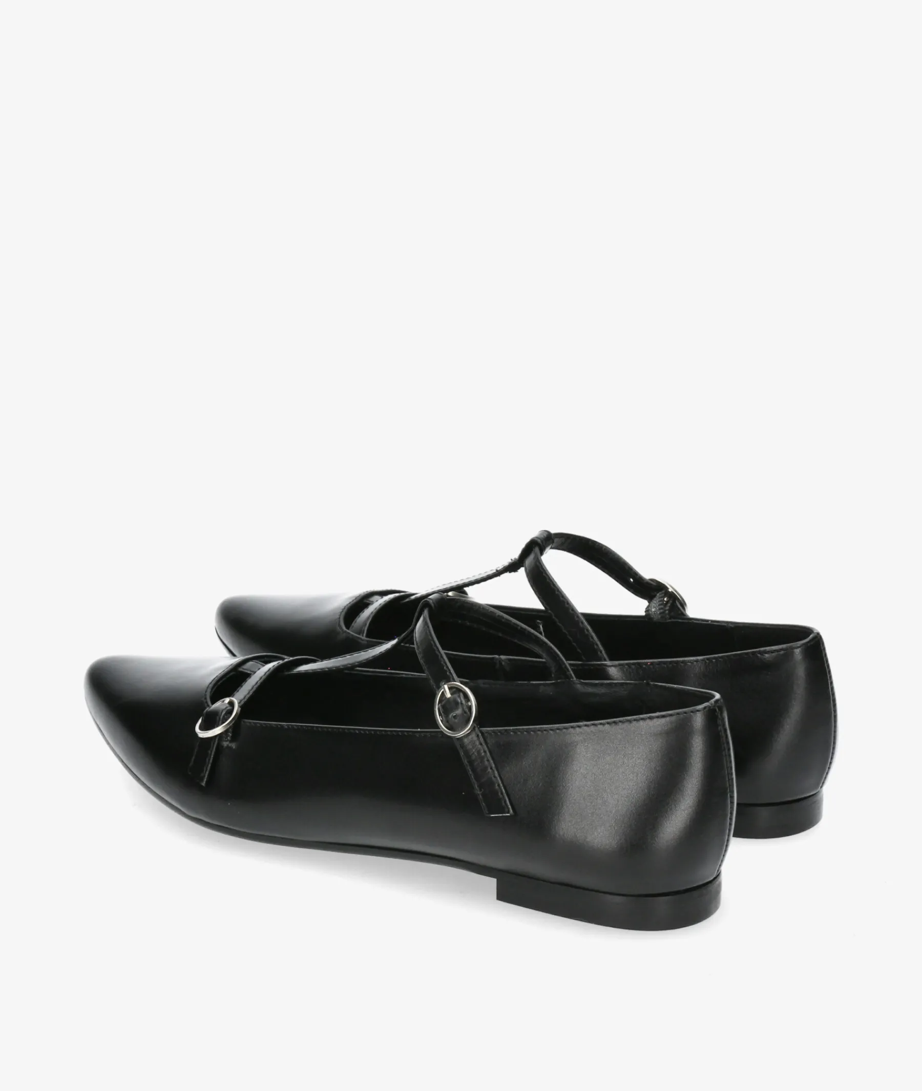 Mujer Bryan Merceditas*Zapatos planos 23532 en negro