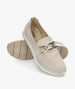 Mujer Imac Mocasines*Zapatos planos 106040 en beige