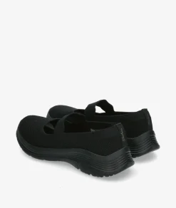 Mujer Skechers Merceditas*Zapatos 159252 en negro