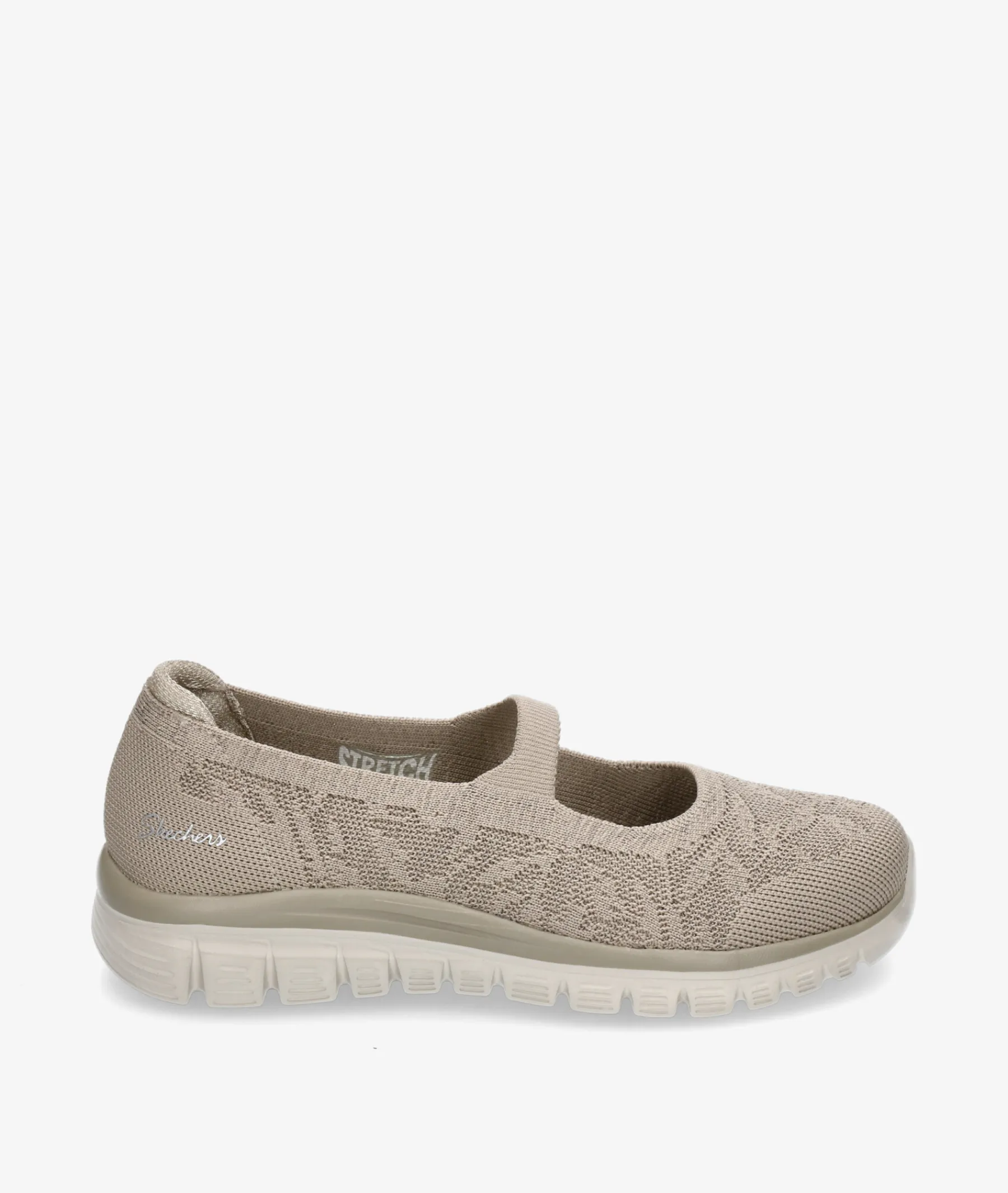 Mujer Skechers Merceditas*Zapatos 100966 en topo