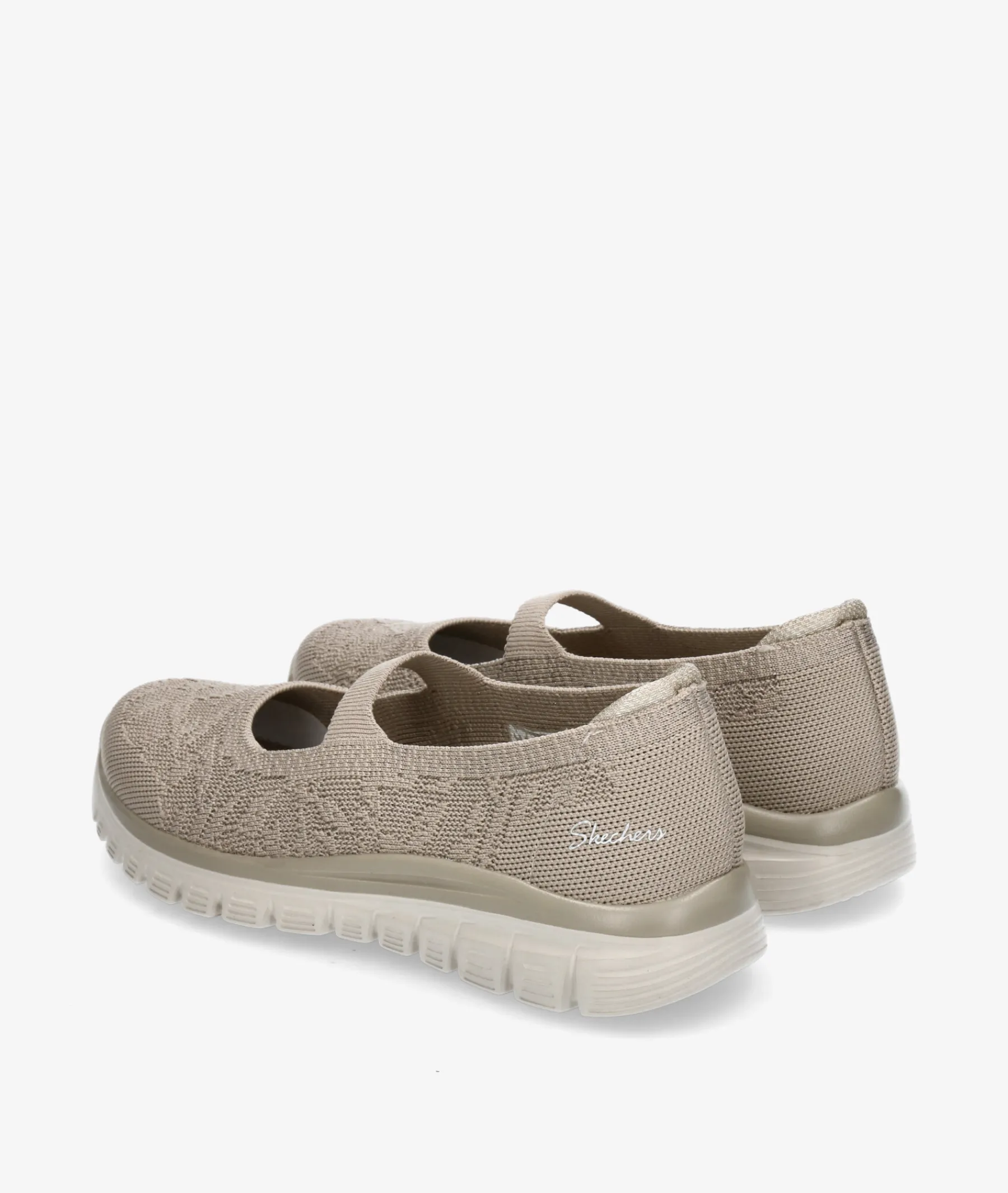 Mujer Skechers Merceditas*Zapatos 100966 en topo