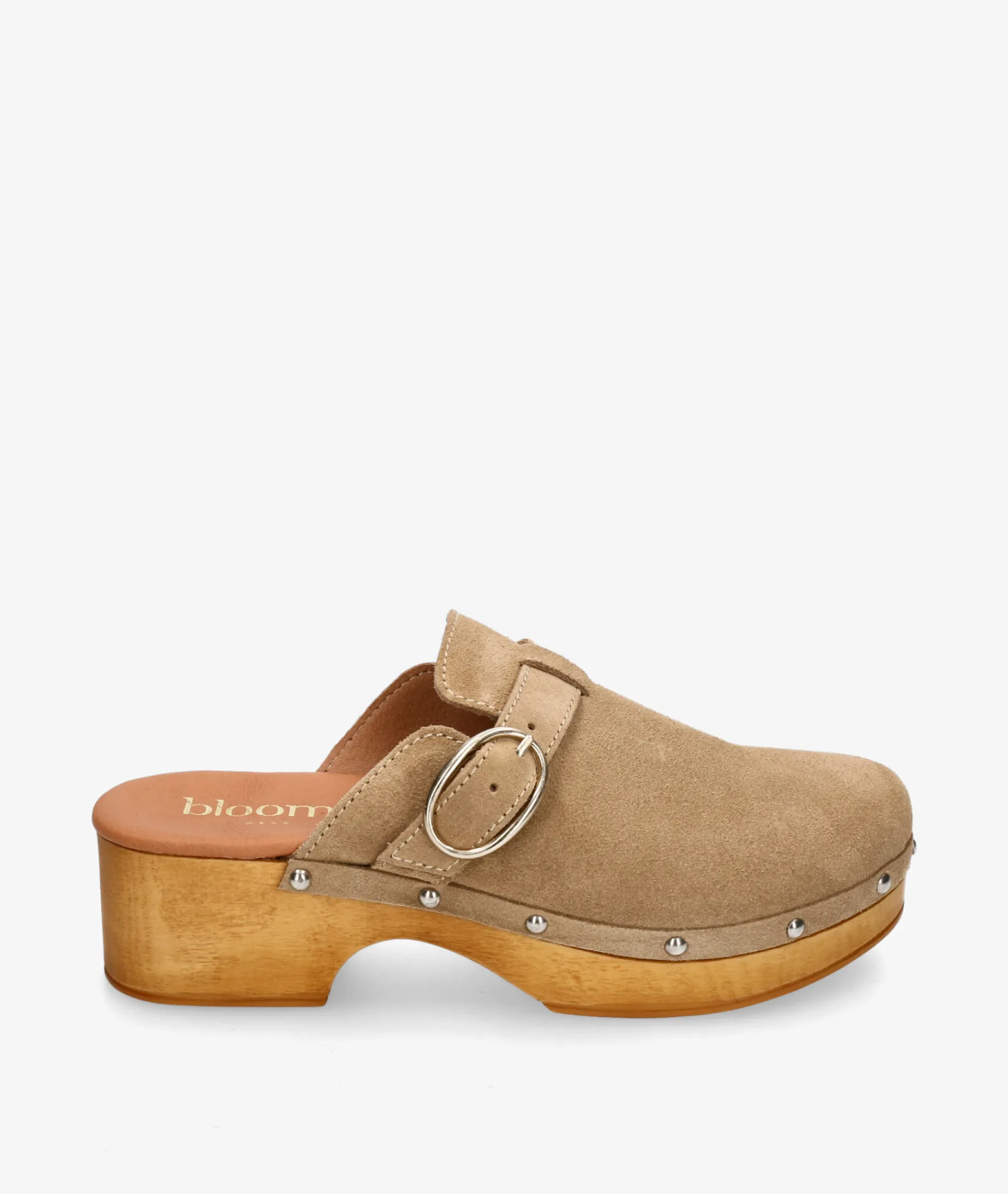 Mujer bloom&you Mules Y Zuecos*Zuecos bloom&you ABELIA en serraje taupe