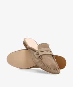 Mujer bloom&you Mules Y Zuecos*Zuecos bloom&you BETH en serraje taupe