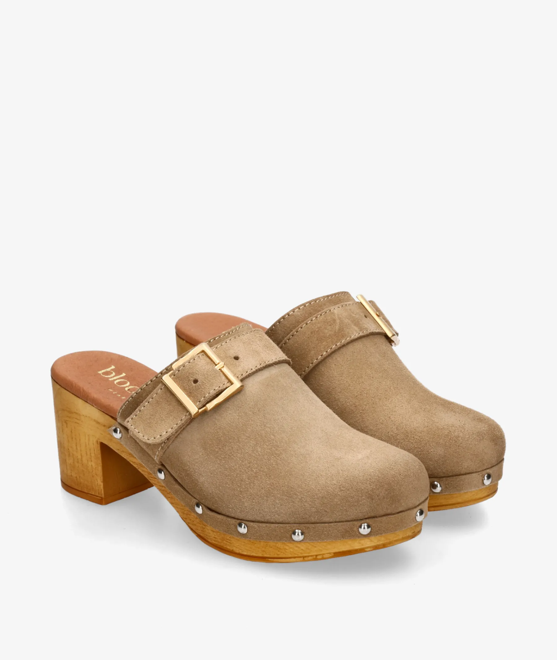 Mujer bloom&you Mules Y Zuecos*Zuecos bloom&you KATY en serraje taupe