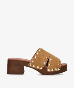 Mujer pabloochoa.shoes Sandalias*Zuecos SF1637 en camel