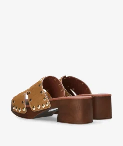 Mujer pabloochoa.shoes Sandalias*Zuecos SF1637 en camel